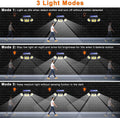 Outdoor Solar Lights 3 Adjustable Heads, Motion Sensor, 19x12x12 cm - SuperSaverAU - view 1