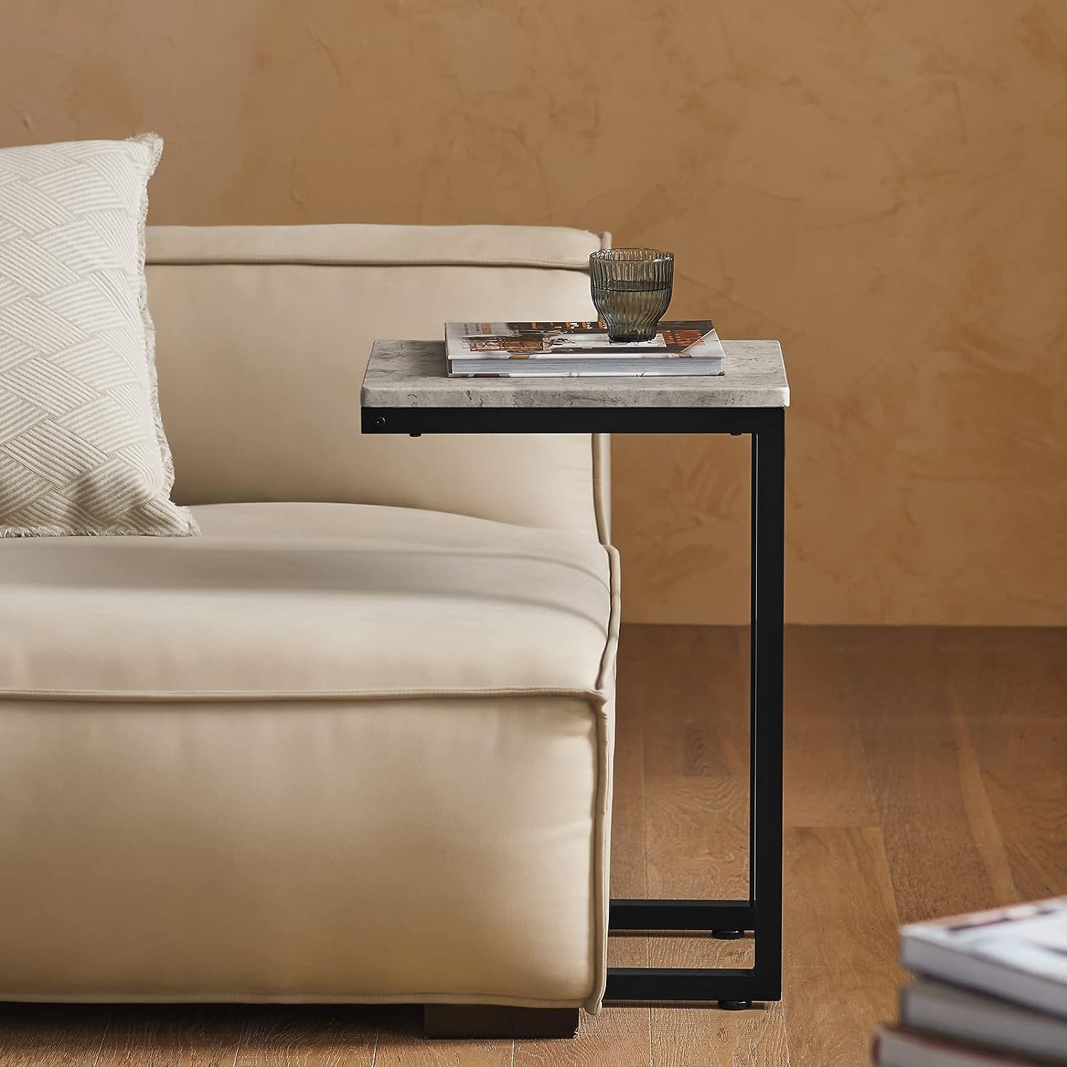 Premium Sofa Side Table Industrial Coffee End Table 40x30x60cm
