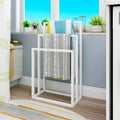 Premium 3 Tier Freestanding Metal Towel Rack – White 44 x 86cm