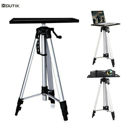 Adjustable Aluminium Laptop and Projector Tripod Stand 52-140cm