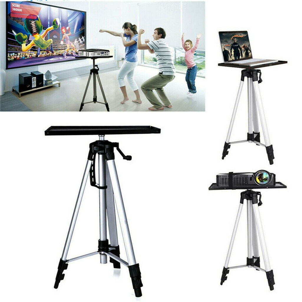 Adjustable Aluminium Laptop and Projector Tripod Stand 52-140cm