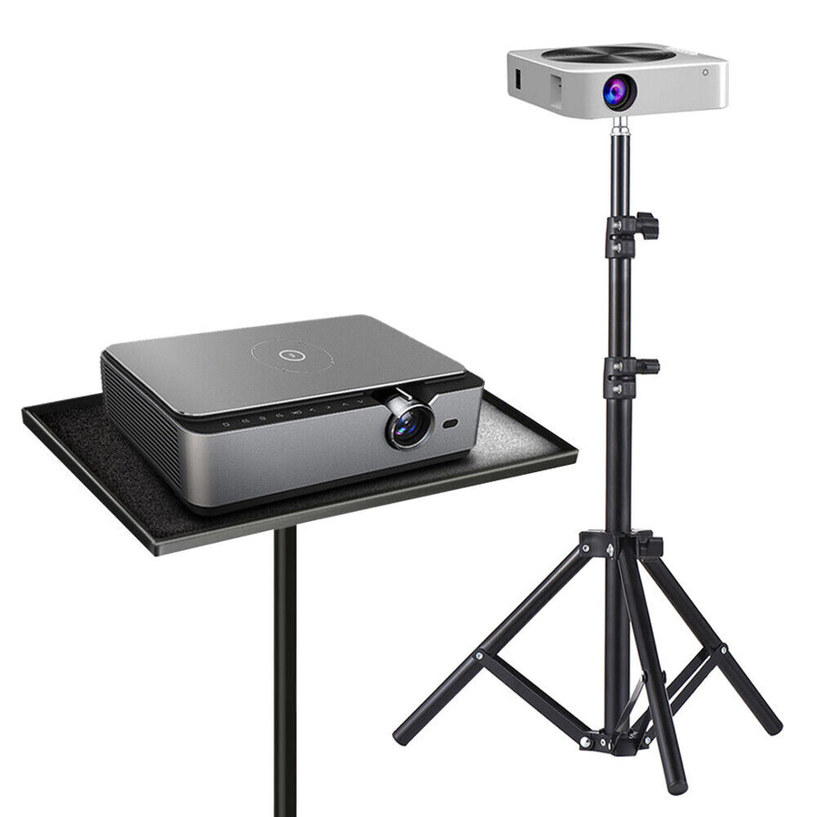 Premium Portable Adjustable Laptop Projector Tripod Stand with Tray