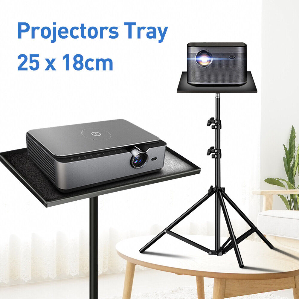 Premium Portable Adjustable Laptop Projector Tripod Stand with Tray