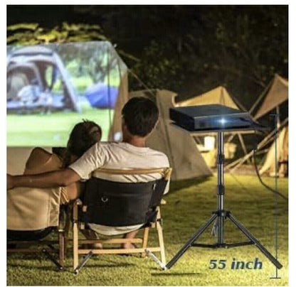 Adjustable Tripod Stand for Projector & Laptop, Height 22-55 inches