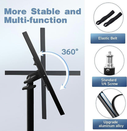 Adjustable Tripod Stand for Projector & Laptop, Height 22-55 inches