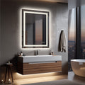 500x700mm LED Bathroom Mirror with Anti-Fog and Shatterproof Design - SuperSaverAU - view 6