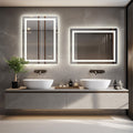 1000x600mm LED Bathroom Mirror with Anti-Fog and Shatterproof Design - SuperSaverAU - view 5