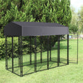Large Outdoor Dog Kennel 250x120x165cm - Weather-Resistant, Secure, Versatile - SuperSaverAU - view 2
