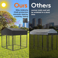 Large Outdoor Dog Kennel 250x120x165cm - Weather-Resistant, Secure, Versatile - SuperSaverAU - view 4