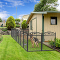 HeavyDuty Metal Dog Playpen 30x30x20 cm with Waterproof Border & Versatile Panels - SuperSaverAU - view 4