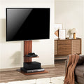 Heavy Duty Adjustable TV Floor Stand Mount 65" Black - SuperSaverAU - view 6