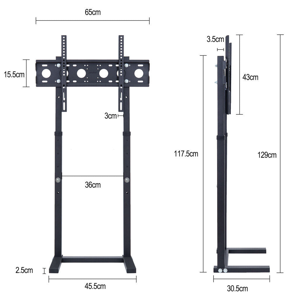 Swivel TV Stand Mount for 32-100 Inch LCD LED Screens