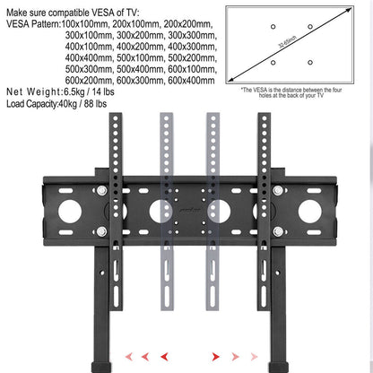 Swivel TV Stand Mount for 32-100 Inch LCD LED Screens