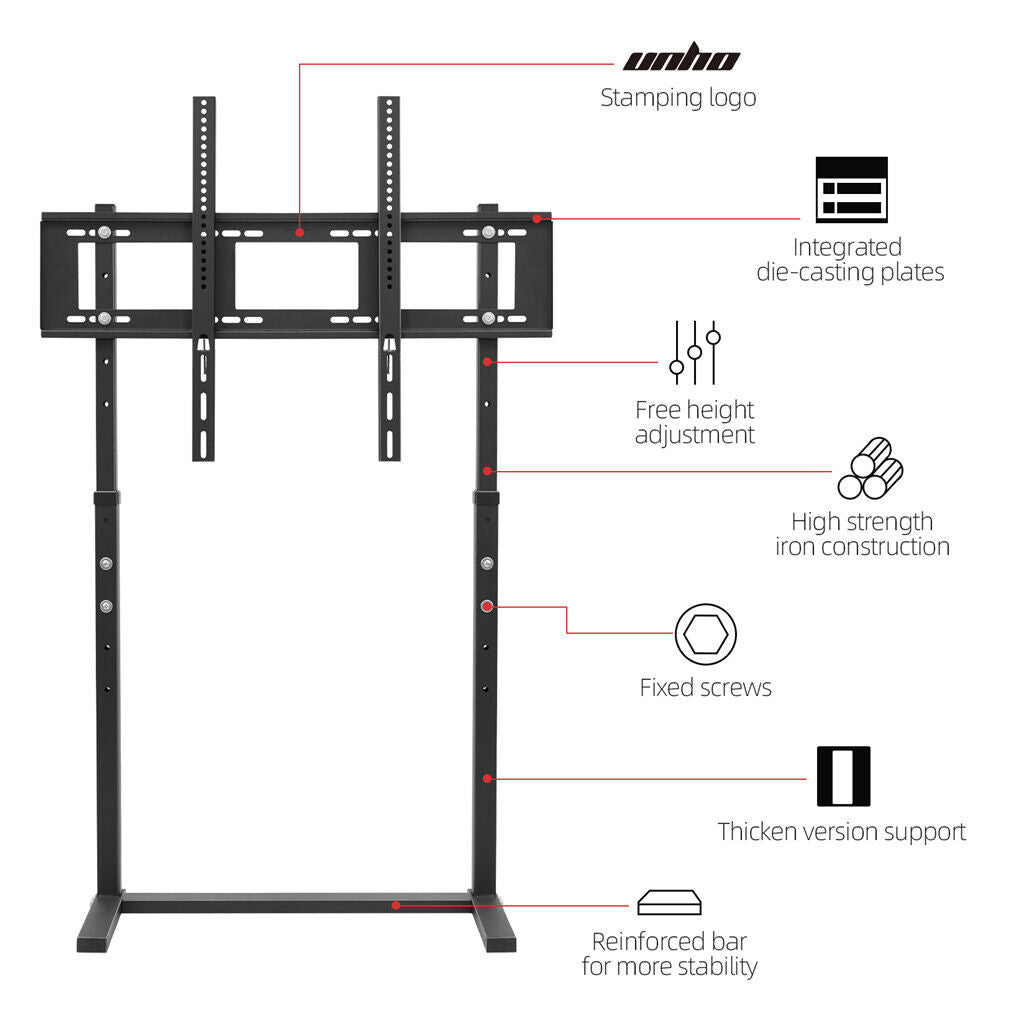 Swivel TV Stand Mount for 32-100 Inch LED LCD TVs - SuperSaverAU - view 4