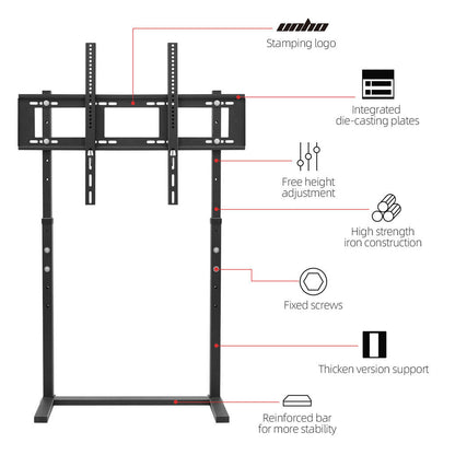 Swivel TV Stand Mount for 32-100 Inch LED LCD TVs