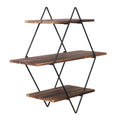 Vintage Rustic Wooden Floating Shelves - Decorative Storage - SuperSaverAU - view 6