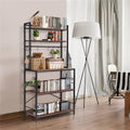 5-Tier Baker's Rack Microwave Stand Storage Shelf 84.5cm - Space-Saving Design, Durable Construction - SuperSaverAU - view 4