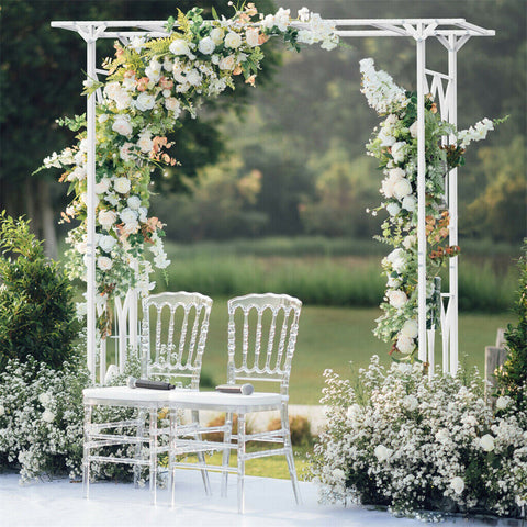 Stereoscopic Metal Garden Arch Arbor Trellis 30x30x20 cm, Durable & Elegant Design - SuperSaverAU - view 2