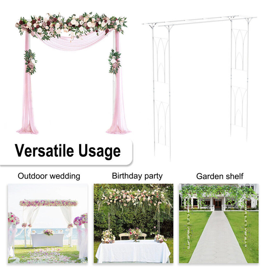 Stereoscopic Metal Garden Arch Arbor Trellis 30x30x20 cm, Durable & Elegant Design - SuperSaverAU - view 7