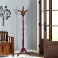 Birch Wood Coat Rack Stand - Adjustable Height Hall Tree - SuperSaverAU - view 2