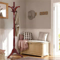 Birch Wood Coat Rack Stand - Adjustable Height Hall Tree - SuperSaverAU - view 4