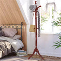 Birch Wood Coat Rack Stand - Adjustable Height Hall Tree - SuperSaverAU - view 5