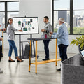Adjustable Rolling TV Stand 32-80 Inches with 2-Tier Shelf - SuperSaverAU - view 3
