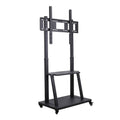Rolling TV Stand 32-100" with Adjustable Mount, 2-Tier Shelf, Mobile Design - SuperSaverAU - view 2