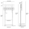 Adjustable TV Stand for 32-65 Inch Screens with Swivel Feature - SuperSaverAU - view 2
