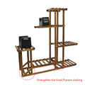 5-Tier Wooden Plant Stand, 30x30x20 cm, Durable Pine, Indoor/Outdoor Use - SuperSaverAU - view 4