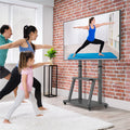 Heavy Duty TV Wall Mount 32-100 Inches with Shelf & Wheels - SuperSaverAU - view 2
