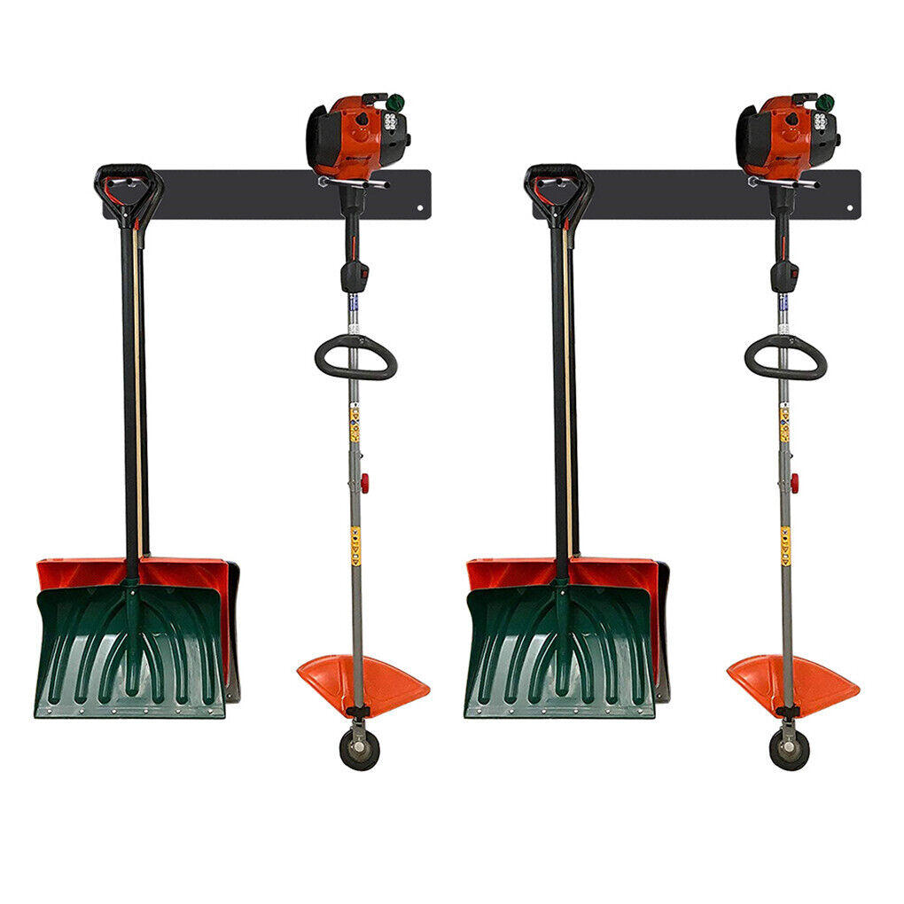 Heavy Duty Wall Mounted Tool Rack Organizer 52.5 x 7 x 2.1 cm, Steel Construction - SuperSaverAU - view 9