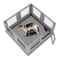 Dog Whelping Box 8 Panels 30x30x20 cm with Pad - Spacious & Durable Puppy Pen - SuperSaverAU - view 4