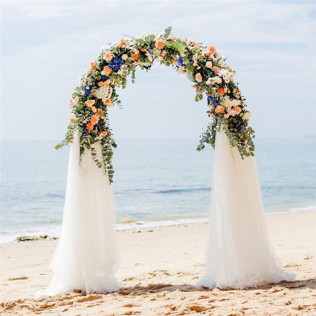 Metal Wedding Arch Garden Arbor Floral Stand 30x30x20 cm, Durable & Elegant - SuperSaverAU - view 4
