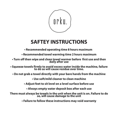 5L Mini UV Towel Warmer Steriliser Cabinet by Premium