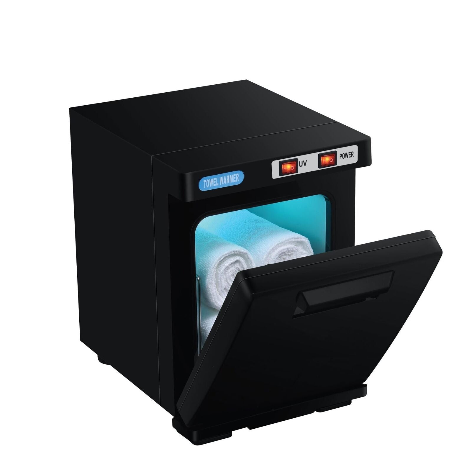 5L Mini UV Sterilizer Cabinet Electric Towel Warmer in Black - SuperSaverAU - view 2