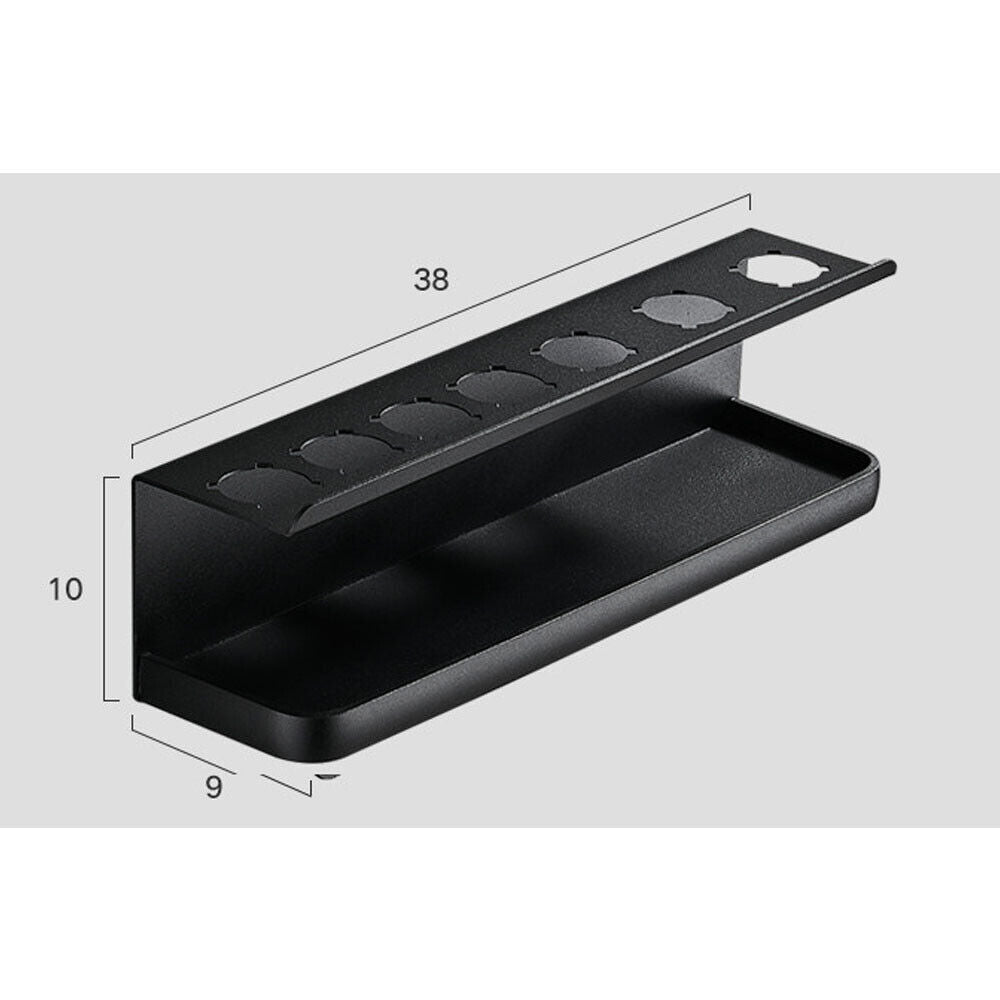 Dyson Airwrap Wall Mount Holder, Black Space Aluminum, 30x30x20 cm, Space-Saving - SuperSaverAU - view 6