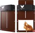 Premium Solar Automatic Chicken Coop Door Opener – Timer & LCD