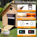 Premium Automatic Chicken Coop Door Opener – Light Sensor & Remote