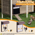 Premium Automatic Chicken Coop Door Opener – Light Sensor & Remote