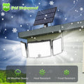 234 LED Solar Motion Sensor Light 5500K Cool Black, 30x10x10 cm, 3 Modes, 270° Coverage - SuperSaverAU - view 4