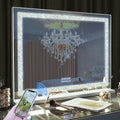 LED Makeup Mirror by Premium - Bluetooth Touch Sensor Vanity - SuperSaverAU - view 1