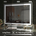 LED Makeup Mirror by Premium - Bluetooth Touch Sensor Vanity - SuperSaverAU - view 4