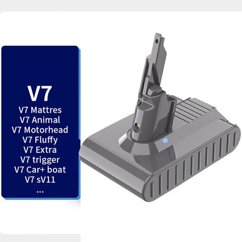 Premium 8000mAh Replacement Battery for Dyson V7 SV11 Animal Fluffy Motorhead