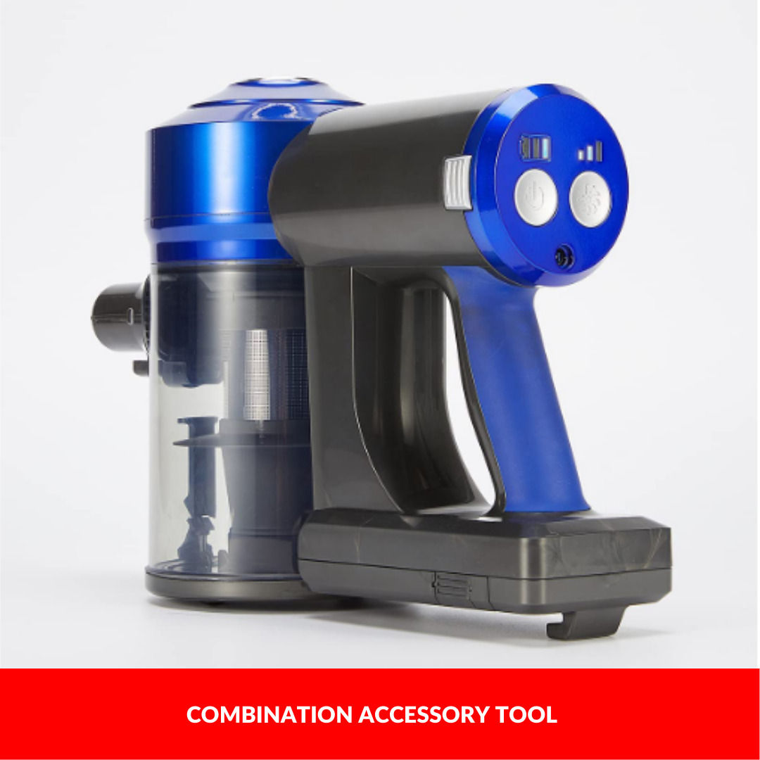 Enigma V8 Cordless Stick Vacuum with Toolkit and 22.2V Battery