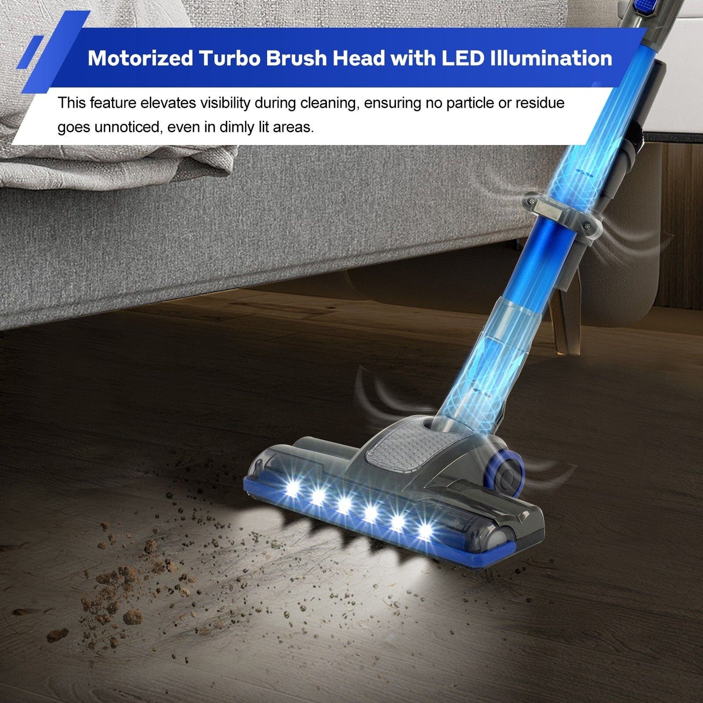 V8 150W Cordless Handheld Stick Vacuum with 40 Min Runtime