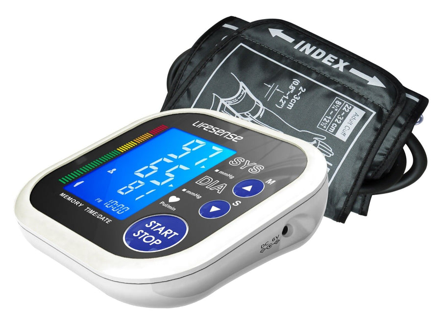 Digital Blood Pressure Monitor with Large Cuff Set - SuperSaverAU - view 1