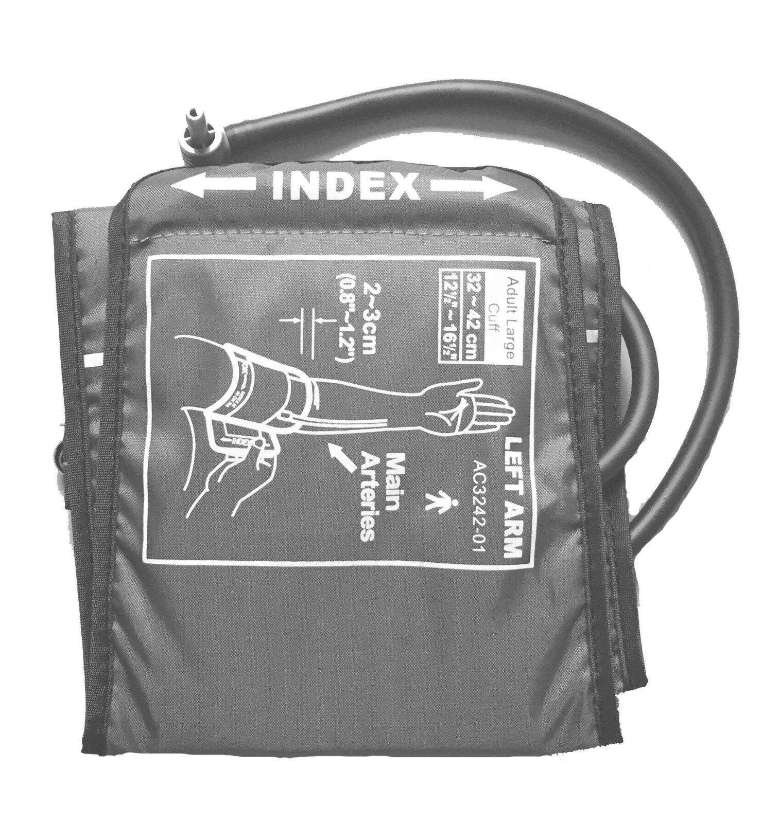 Automatic Blood Pressure Monitor by Premium - Large Cuff 32-42cm - SuperSaverAU - view 1