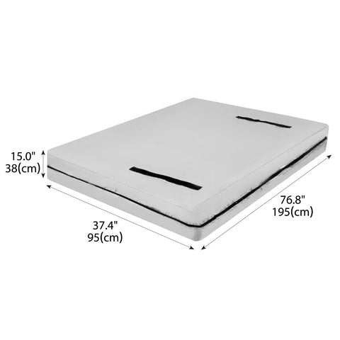 Premium Heavy Duty Single Mattress Storage Bag 194x38x95cm Waterproof Moving Cover