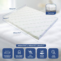 Memory Foam Mattress Topper 7-Zone 8cm King - SuperSaverAU - view 2